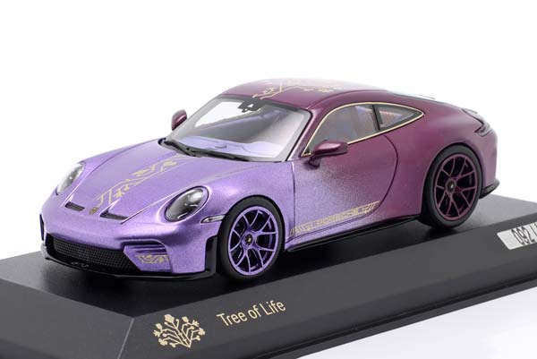 PORSCHE 911 (992.2) GT3 TOURING TREE OF LIFE 2026 PURPLE / DECOR / ПОРШЕ 911 992 2 ГТ3 ТУРИНГ ТРИ ЛИФЕ ФИОЛЕТОВЫЙ