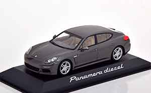 PORSCHE PANAMERA DIESEL 2014 GREY METALLIC