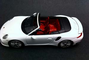 PORSCHE 911 (991) TURBO S CONVERTIBLE 2013 WHITE — фото 6