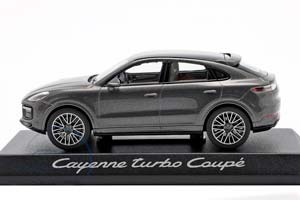 PORSCHE CAYENNE TURBO COUPE 2019 DARK GREY-METALLIC — фото 4