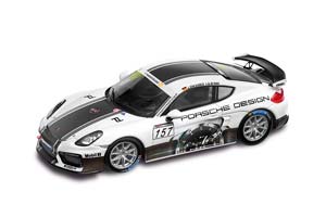 PORSCHE CAYMAN GT4 #157 CLUBSPORT (2015) J.MARSCHLICH - L.D.ARNOLD, WHITE BLACK — фото 1