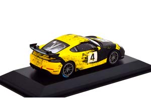PORSCHE 718 CAYMAN GT4 CLUBSPORT (982) 2020 BLACK/YELLOW — фото 3