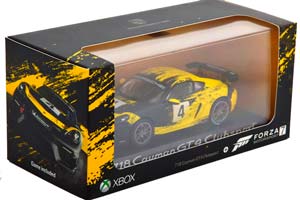 PORSCHE 718 CAYMAN GT4 CLUBSPORT (982) 2020 BLACK/YELLOW — фото 4