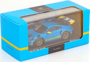 PORSCHE 911 (992) GT3RS 2023 BLUE YELLOW — фото 3