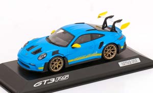 PORSCHE 911 (992) GT3RS 2023 BLUE YELLOW
