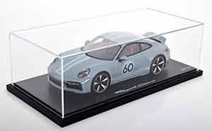 PORSCHE 911 (992) SPORT CLASSIC WITH SHOWCASE 2022 LIGHT GREY — фото 3