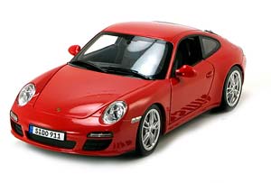 PORSCHE 911 (997 II) CARRERA S COUPE 2009 RED