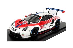 PORSCHE 911 991-2 RSR PORSCHE GT TEAM N912 2ND GTLM CLASS 12H SEBRING IMSA (2020) E.BAMBER - L.VANTHOOR - N.JANI, WHITE RED