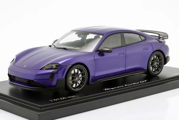 PORSCHE TAYCAN TURBO GT WITH WEISSACH PACKAGE PURPLE SKY METALLIC / ПОРШЕ ТАЙКАН ТУРБО ГТ ПАКЕТ ВАЙСАХ ФИОЛЕТОВЫЙ СКЙ МЕТАЛЛИК