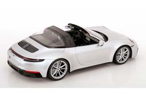 PORSCHE 911 (992) TARGA 4 GTS 2021 SILVER — фото 2