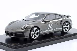 PORSCHE 911 (992) TURBO S HERITAGE DESIGN PACKAGE 50 YEARS #74 AVENTURINE GREEN