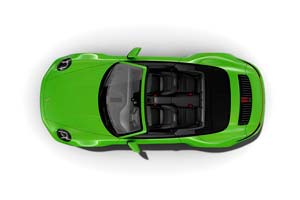PORSCHE 911 (992) CARRERA 4S CABRIOLET 2020 LIZARD GREEN — фото 4