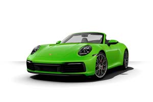 PORSCHE 911 (992) CARRERA 4S CABRIOLET 2020 LIZARD GREEN — фото 5