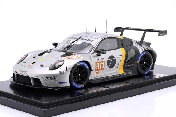 PORSCHE 911 RSR-19 #911 24H LEMANS 2023 FASSBENDER, LIETZ, RUMP / ПОРШЕ 911 RSR-19 24 ЧАСА ЛЕ-МАН ФАССБЕНДЕР ЛИЕЦ РУМП