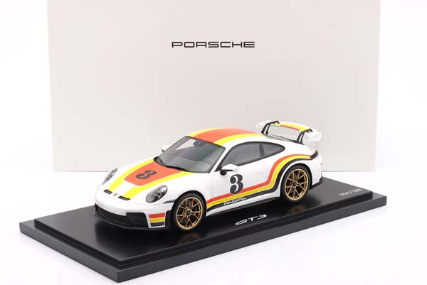 PORSCHE 911 (992.2) GT3 #3 ANDIAL LIVERY / ПОРШЕ 911 992 2 ГТ3 АНДИАЛ ЛИВРЕЯ БЕЛЫЙ КРАСНЫЙ ЖЕЛТЫЙ СЕРЫЙ — фото 3