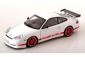 PORSCHE 911 (996) GT3 RS WHITE RED SPECIAL EDITION OF PORSCHE / ПОРШЕ 911 996 ГТ3 RS БЕЛЫЙ КРАСНЫЙ СПЕЦИАЛЬНАЯ