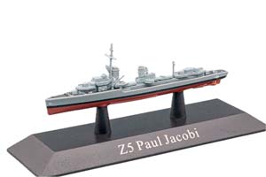 SHIP Z5 PAUL JACOBI DESTROYER GERMANY 1935