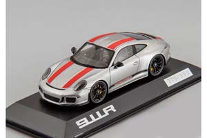 PORSCHE 991 R SILVER/RED — фото 3