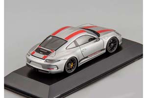 PORSCHE 991 R SILVER/RED — фото 4