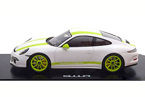 PORSCHE 911 R 2016 WHITE/GREEN — фото 3