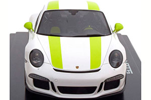 PORSCHE 911 R 2016 WHITE/GREEN — фото 4