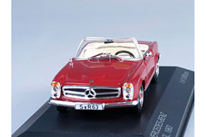 MERCEDES 230 SL 1963 DARK RED — фото 4