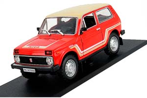 ВОЛЖСКИЙ АВТОМОБИЛЬ 2121 LADA NIVA CALIFORNIA 1981, RED BEIGE