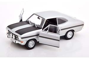 OPEL KADETT B RALLYE 1967 SILVER/MATT BLACK — фото 3