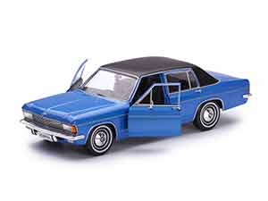 OPEL ADMIRAL B 1969 METALLIC BLUE/MATT BLACK — фото 3