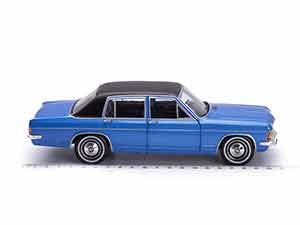 OPEL ADMIRAL B 1969 METALLIC BLUE/MATT BLACK — фото 5