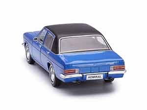 OPEL ADMIRAL B 1969 METALLIC BLUE/MATT BLACK — фото 10