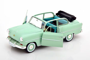 OPEL OLYMPIA REKORD CONVERTIBLE LIGHTGREEN — фото 3