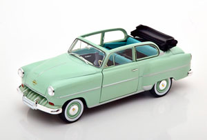 OPEL OLYMPIA REKORD CONVERTIBLE LIGHTGREEN