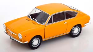 FIAT 850 COUPE, OCHRE-YELLOW