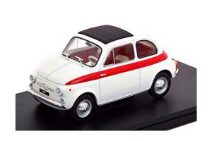 FIAT 500 1960 WHITE/RED