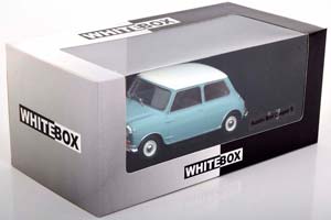 AUSTIN MINI COOPER S RHD 1965 LIGHT BLUE/WHITE — фото 3