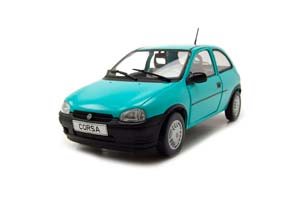 OPEL CORSA B 1993, TURQUOISE