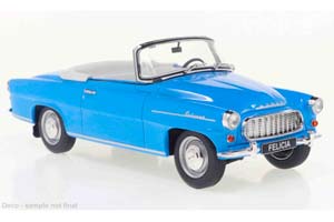 SKODA FELICIA КАБРИОЛЕТ 1959 ГОЛУБОЙ