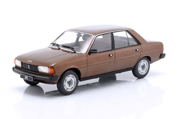 PEUGEOT 305 1977 DARK BROWN METALLIC