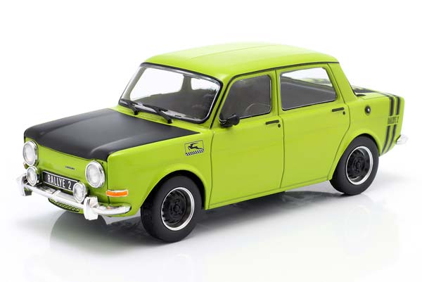 SIMCA 1000 RALLY 2 1970 LIGHT GREEN/BLACK