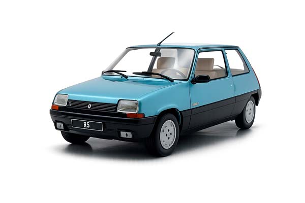 RENAULT 5 GTL 1985 LIGHT BLUE METALLIC / РЕНО 5 GTL 1985 СВЕТЛО-СИНИЙ МЕТАЛЛИК