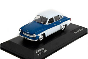 WARTBURG 312 1965 BLUE/WHITE