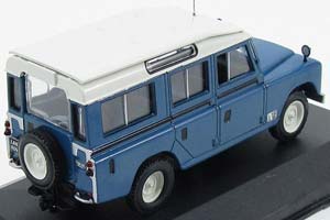 LAND ROVER SERIES II 109 STATION WAGON 4Х4 (1958), BLUE / WHITE — фото 2
