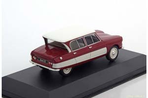 CITROEN AMI 6 1961 DARK RED/WHITE — фото 2