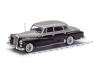 MERCEDES W189 300D 1957 BLACK/GREY / МЕРСЕДЕС 300Д ЧЕРНЫЙ — фото 14