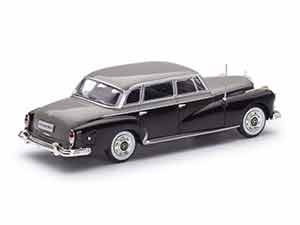 MERCEDES W189 300D 1957 BLACK/GREY / МЕРСЕДЕС 300Д ЧЕРНЫЙ — фото 2