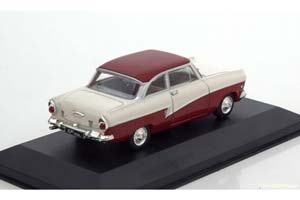 FORD TAUNUS 17M (P2) 1957 WHITE/DARK RED — фото 2