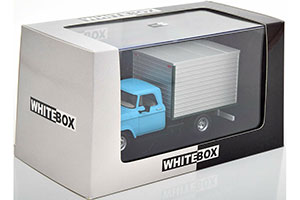 DODGE D-400 BOX VAN 1971 LIGHT BLUE/GREY — фото 3