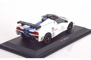 LAMBORGHINI DIABLO VT R ROADSTER TROFEO 1997 WHITE/BLUE — фото 2