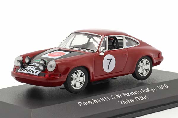 PORSCHE 911 S NO 7 RALLY BAVARIA 1970